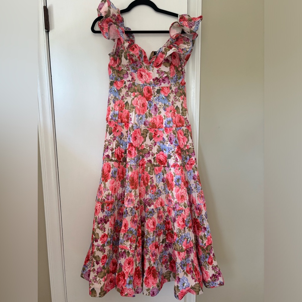 Beulah floral tuckernuck dress
